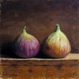 Oil on Board. Approx 6"x6" SOLD More figs. These were quite the challenge to paint but i really like how they came out. Still Life Fruit, Still Life Oil Painting, Fruit Painting, Daily Painting, Painting Still Life, Still Life Art, Fruit Art, Daily Paintworks, Anatomy Art