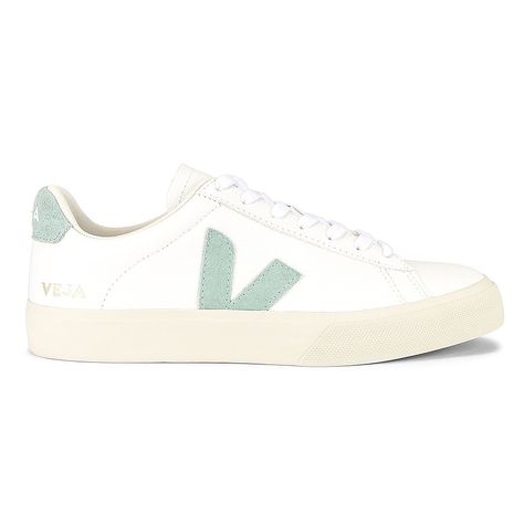 New In Box Size: 40 Eu / 9 Us Color: Extra White / Matcha Chromefree Leather Upper With Amazonian Rubber Sole Made In Brazil Lace-Up Front Suede V Logo At Side Suede Contrast Back Counter With Printed Veja Logo Detail Technical Lining Revolve Style No. Vfja-Mz2 00059 Matcha Color, Veja Shoes, Revolve Style, V Logo, Veja Sneakers, Italy Trip, Made In Brazil, Womens Shoes Sneakers, Matcha