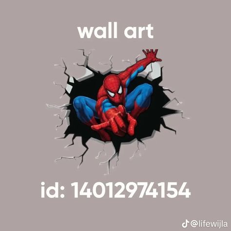 Bloxburg Picture Codes Spiderman, Decal Codes For Bloxburg Family, Spiderman Codes Bloxburg, Spider Man Bloxburg Codes, Bloxburg Boys Room Decals, Spider Man Decals Bloxburg, Spiderman Bloxburg Decals, Bloxburg Spiderman Decal Codes, Spider Man Decal Codes Bloxburg