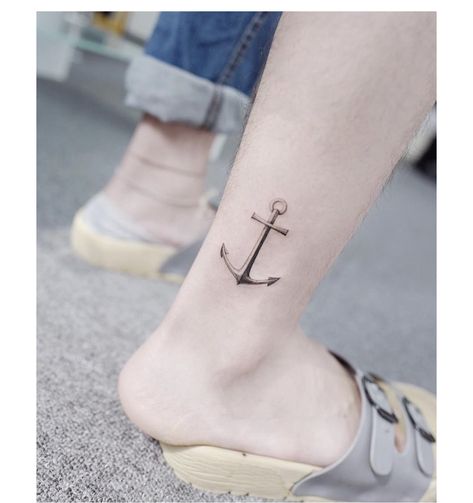 Infinity Anchor Tattoo, Anchor Tattoo Meaning, Small Anchor Tattoos, Small Anchor, Anchor Tattoo Design, Anker Tattoo, Soul Tattoo, Anchor Tattoos, Tattoo Zeichnungen