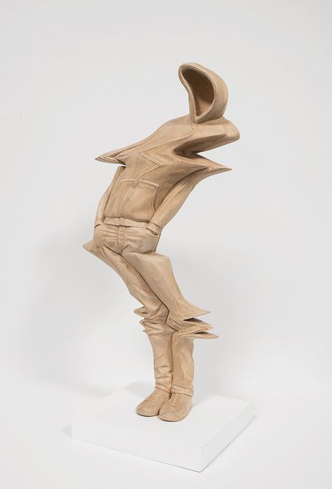 paul kaptein hand carves digital glitches into warped wooden figures Glitch Art Design, Carved Wood Sculpture, Glitch Art, Wooden Sculpture, Sculpture Installation, Figurative Sculpture, Abstract Sculpture, Wood Sculpture, Art Sculpture