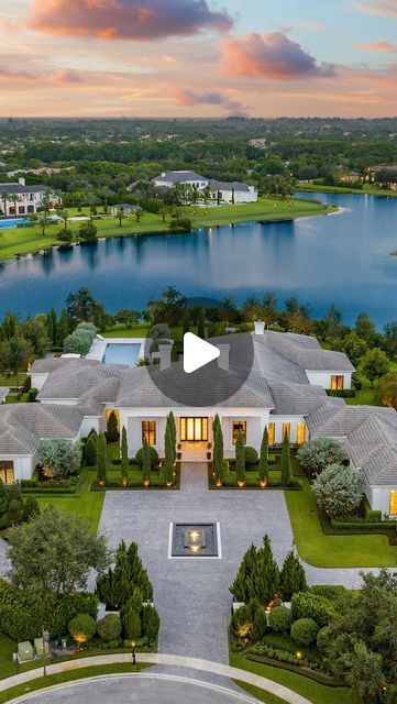 Ray Parisi on Instagram: "I may start a Mansion cardio class! 🏃‍♂️🏃‍♂️🏃‍♂️  Inside a $24 million mansion in Delray Beach, FL where luxury home prices have doubled in just 5 years.  This is one of the few Palm Beach County estates where you won’t find a single palm tree on the entire 2.5 acre property find out why... and  much more on the dramatic rise of home prices in this market plus the FULL tour via link in bio 👆🏽 🎥@make.art.now 💨 is literally running the camera 🏃‍♂️ I’m getting in my steps  special thx to listing agent @senadaadzem for the big tour of Villa Ananda and Stone Creek Ranch Thumbnail 📸 @daniel.petroni.photo  #realestate #architecture #realtor #realestateagent  #interiordecor #florida #luxury #luxuryhomes" One Story Mansion, Florida Style Homes, House Near Beach, Florida Mansion, Beach Mansion, Stone Creek, Florida Style, Listing Agent, Palm Beach County