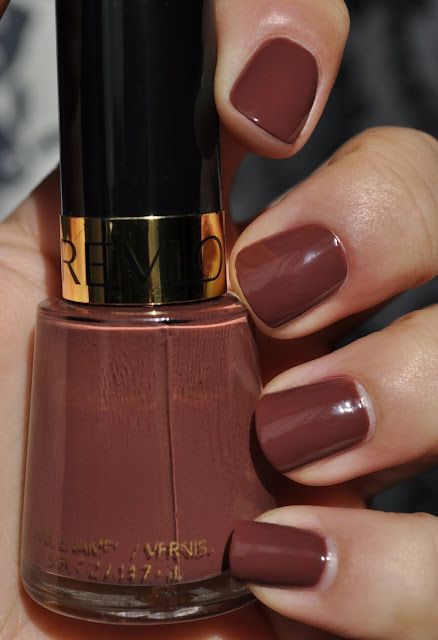 The Toffee-Nosed Polish...Revlon Nail Enamel in Totally Toffee! Revlon Nail Polish, Brown Nail Polish, Fall Nail Polish, Nail Polish Colors Fall, Japanese Cosmetics, Japanese Skincare, Polish Colors, Brown Nails, Beach Nails