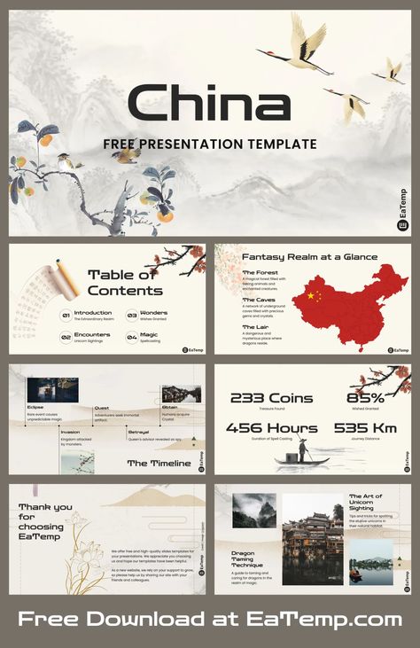 China PPT Presentation Template - Free PowerPoint Templates, Google Slides, Figma Deck And Resume Slide Ideas Powerpoint, Chinese Presentation Design, Presentation Poster, Free Powerpoint Presentations, Free Ppt Template, Presentation Slides Design, Free Powerpoint Templates, Presentation Deck, Powerpoint Slide Designs