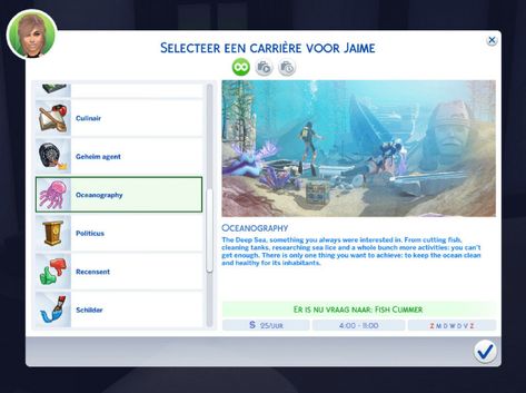 Sims 4 Diploma Cc, Sims 4 Custom Jobs, Sims4 Cc Jobs, Sims 4 Marine Biologist, Ts4 Jobs, Sims 4 Base Game Career Mods, Sims 4 Mods Download, Jobs Sims 4, Sims 4 Fashion Designer Career