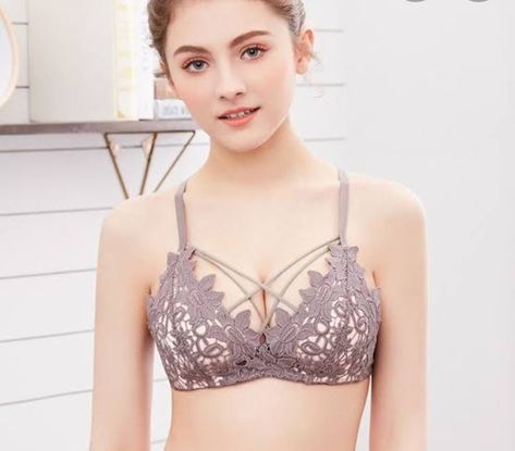 Purple Net Bra, Bra Materials, Bra For Women, Bra Styles, Bra Set, Lace Bralette, Lace Bra, Push Up Bra, Women's Intimates