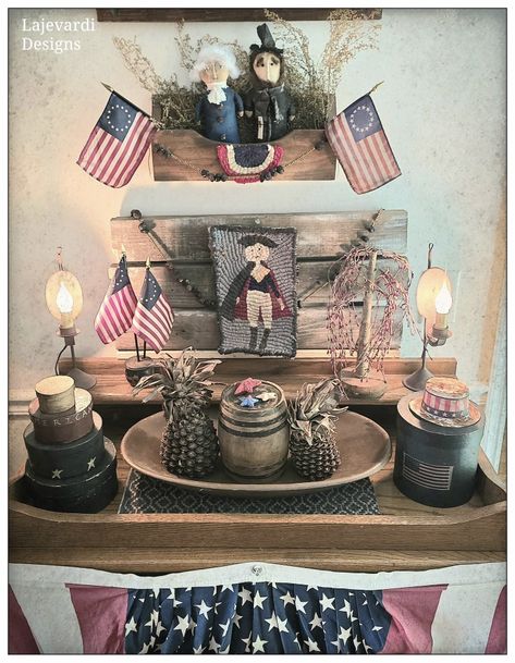 Patriotic Home Decor, 4th Of July, Home Decor, Home Décor