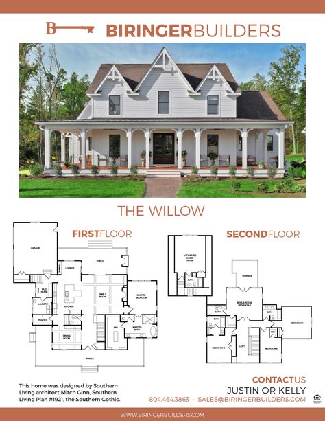 Southern Gothic House Plan, Gothic Farmhouse Plans, Southern Gothic Farmhouse, Gothic Floor Plans, Southern Gothic House, Gothic House Plans, Gothic Farmhouse, Farmhouse Exteriors, Build Plans