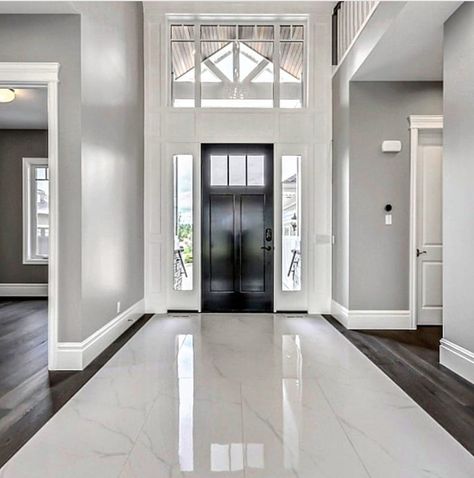 Foyer Flooring, Foyer Decorating, Foyer Design, Online Furniture Shopping, Tile Ideas, House Entrance, Floor Design, Tile Design, Decor Interior Design