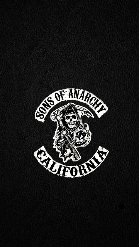 Sons Of Anarchy Aesthetic, Sons Of Anarchy Wallpaper, Anarchy Wallpaper, Background Mobile, Gangster Quotes, Nike Wallpaper, Sons Of Anarchy, Movie Characters, Galaxy Wallpaper