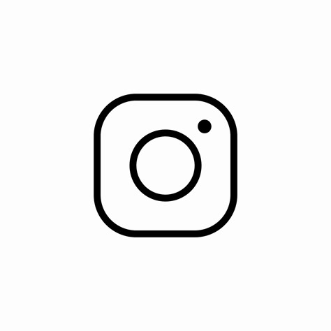 Instagram Logo White Background, White Icons Aesthetic Instagram, White Ios Icons Aesthetic, White Phone Icon Aesthetic, White Wallpaper Icon, Iphone Icons Black And White, White Icons For Apps Aesthetic, Soft White App Icons, White Apps Icons