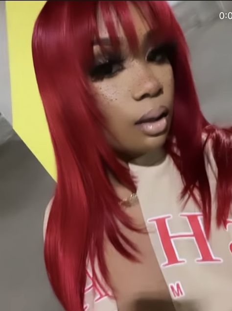 Red Frontal Wig With Bangs, Burgundy Wig With Bangs Black Women, Red Bang Wig Black Women, Red Wig With Bangs Black Women, Red Bang Wig, Red Bangs Black Hair, Red Bob Black Women, Red Wig With Bangs, Red Hair With Bangs