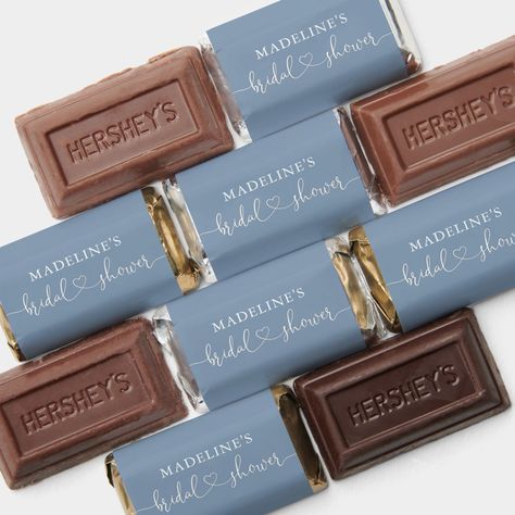 Abstract Wedding, Engagement Party Favors, Hershey Miniatures, Wedding Chocolate, Sage Wedding, Elegant Bridal Shower, Sage Green Wedding, Elegant Birthday, Dusty Blue Weddings