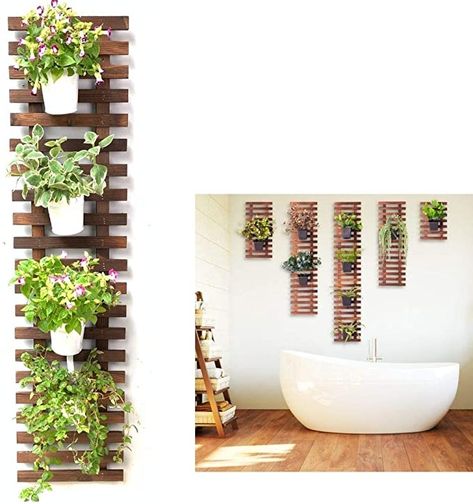 Forest Bedroom Ideas, Wall Mount Planter, Living Plant Wall, Balcony Vegetable Garden, Wall Greenery, Indoor Zen Garden, Accent Wall Living Room, Plants Holder, Succulent Holder