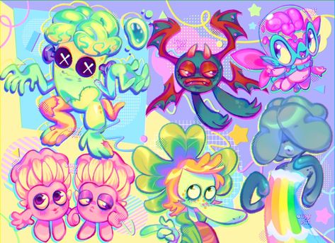 My Singing Monsters Fanart, My Singing Monsters Art, Msm Fanart, Milky Tea, Monster Sketch, Monster Board, My Singing Monsters, Monster Photos, The Brits