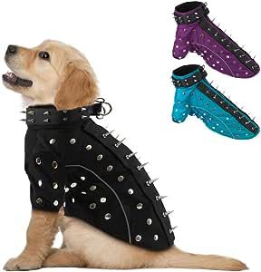 Sheripet Coyote Proof Dog Vest Harness, Anti Hawk Vest Hawk Deterrent with Spikes and Rivet to Protect Your Pets from Other Aggressive Dogs, Coyotes, Owls and Hawks, Black, XS : Pet Supplies. As an Amazon associate, I earn from qualifying purchases. Coyote Vest For Dogs, Dog Spike Collar, Dog Armor, Tactical Dog Harness, Adventure Cat, Dog Vest Harness, Small Animal Supplies, Dog Branding, Aggressive Dog