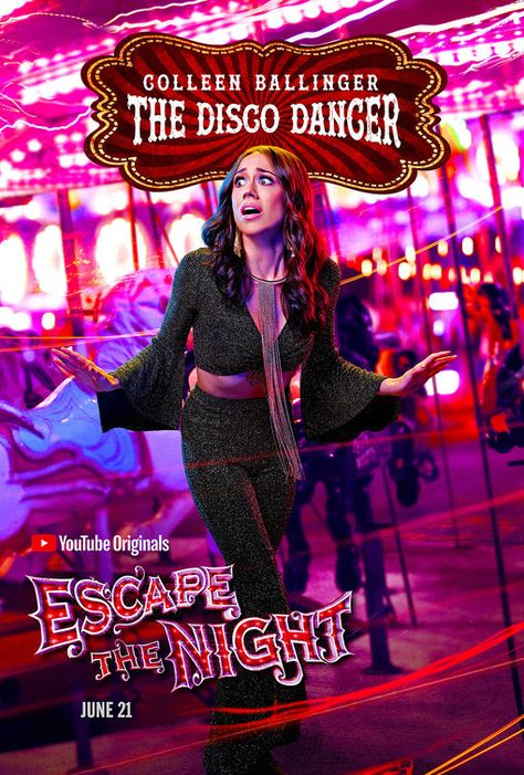 Escape The Night Season 3, Disco Dancer, Shopkins Colouring Pages, Colleen Ballinger, Miranda Sings, Escape The Night, Ricky Dillon, Joey Graceffa, Joe Sugg