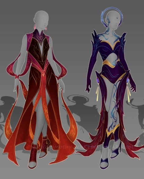 Goddess Suit Design, Goddess Warrior Outfit, Dnd Clothing, Drag Outfits, Vtuber Ideas, Villain Outfits Female, Warrior Dress, Magical Girl Outfit, Plan Modern House