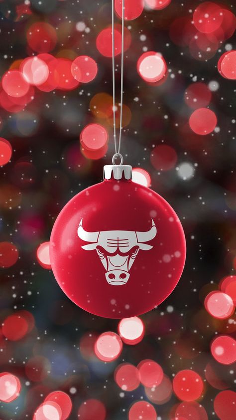 Chicago Christmas, Nba Fashion, Nba Wallpapers, Basketball Wallpaper, Christmas Wallpaper, Chicago Bulls, Mobile Wallpaper, Cleveland, Christmas Bulbs