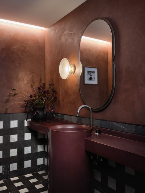 Yabu Pushelberg's reimagining of Park Lane New York: A fantastical and otherworldly twist on an iconic destination. | Material Source Taiwan Design, 2022 Picture, Powder Bathroom, Restaurant Bathroom, Restroom Design, Toilet Design, Sopot, Bathroom Inspo, Park Lane