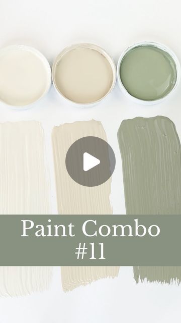 Loralee AhMu on Instagram: "Are you looking for a great paint combo for your home? Take a look at these 3 colors. 

1️⃣ Greek Villa  is a warm, soft white with slight beige undertones. It has a creamy and inviting presence without being stark or cold.

2️⃣ Natural Linen is a light beige or greige (a blend of gray and beige) that has an earthy, neutral appeal. Its balance of gray and warm tones makes it popular choice because of its versatility. 

3️⃣Evergreen Fog is a mid-tone, green with subtle gray undertones. It can be used as a subtle accent color or as a bolder statement color depending on the application and surrounding colors.

✨ Have you used any of these colors in your home? We’d love to hear your thoughts.

♥️ Save and share this combo and then follow Simplee DIY for more!

#sher White Bedroom With Sage Green Accents, Evergreen Fog With Accessible Beige, Green Gray Beige Color Scheme, Green Beige Paint Colors, Sage Green Accent Colors, Evergreen Fog Dining Room, Green Beige Paint, Green Beige Color Palette, Muted Green Color Palette