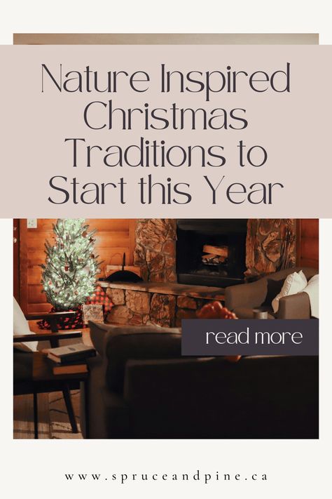 The holidays are a time for connection, joy, and creating traditions that stand the test of time. What better way to celebrate the season than by weaving the beauty of nature into your festivities? This year, let the outdoors inspire your home, your family time, and your holiday spirit. Here are a few simple yet meaningful traditions you can start today, all inspired by nature's charm. Creating Traditions, Nature Inspired Christmas, Traditions To Start, Creating Memories, Start Today, The Natural World, The Beauty Of Nature, Christmas Traditions, Family Time