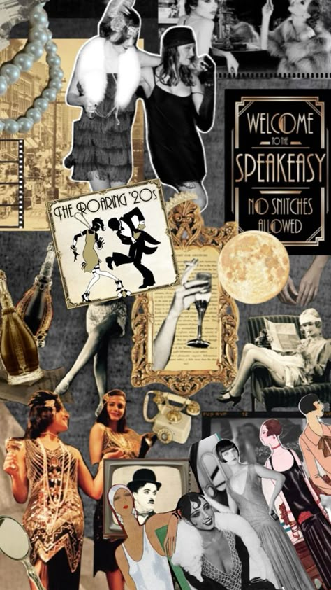 Speakeasies 1920s, Roaring 20s Fashion Party, Roaring 20s Moodboard, The Roaring Twenties Aesthetic, 1920 Speakeasy Fashion, Roaring 20s Speakeasy Aesthetic, Anni 20 Aesthetic, Roaring Twenties Aesthetic, The Roaring 20s Aesthetic