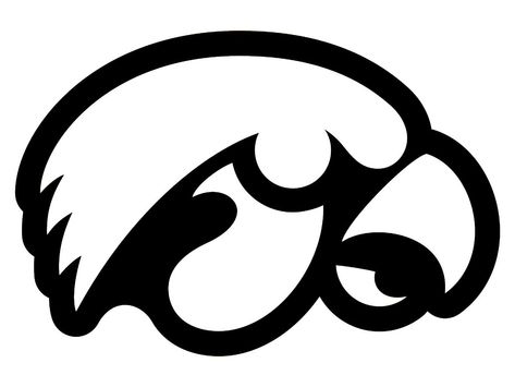 Kentucky Wildcats Logo, Iowa Football, Chainsaw Wood Carving, Hawk Logo, Football Coloring Pages, Family Coloring Pages, Iowa Hawkeye, Comic Book Art Style, Fact And Opinion