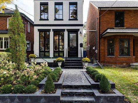 111 Givins Street, Toronto, ON M6J 2Y1 Virtual Tour Parisian Exterior, Toronto Homes, Toronto Apartment, Canada Real Estate, Modern Parisian, Toronto Houses, Townhouse Exterior, Toronto Condo, Chicago Interior Design