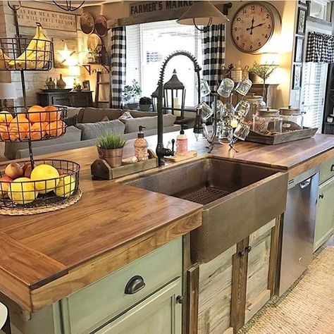 See this Instagram photo by @decorsteals • 5,450 likes Dapur Rustic, Kitchen Ikea, Industrial Apartment, Kabinet Dapur, Farmhouse Kitchen Cabinets, Decor Ikea, Rustic Kitchen Design, Farmhouse Kitchen Design, Rustic Farmhouse Kitchen