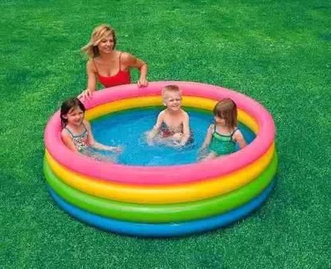 Piscina Intex, Paddling Pool, Swimming Pool Floats, Toddler Boy Gifts, Baby Pool, Baby Bath Tub, Above Ground Swimming Pools, Kiddie Pool, Swimming Diving