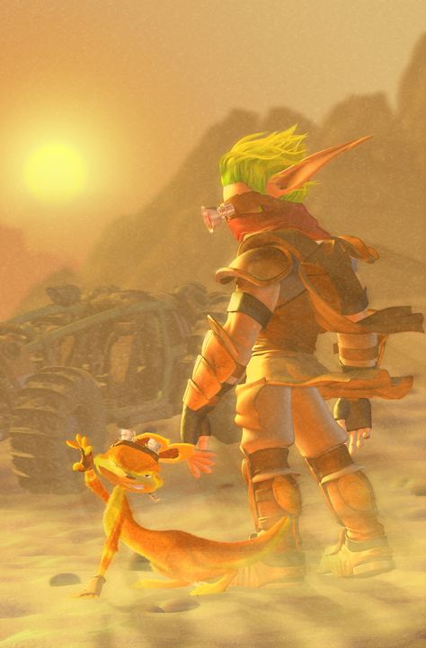 Jak and Daxter Jak & Daxter Wallpaper, Jak And Daxter Concept Art, Jack And Daxter Tattoo, Jak And Daxter Fanart, Jax And Daxter, Jack And Dexter, Jak And Daxter Ps2, Jak And Daxter 2, Daxter Art