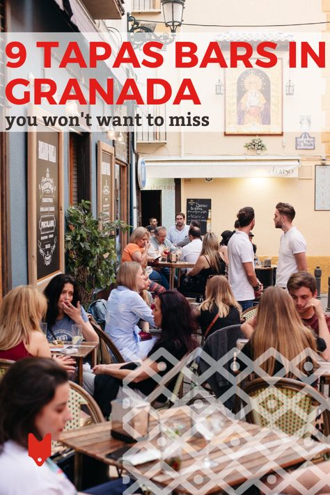 “Any October Travel, Tapas Menu, Best Tapas, Small Dishes, Granada Spain, Tapas Bar, Vegetarian Restaurant, Modern Restaurant, Bus Ride