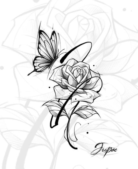 Tattoo Artist Business Cards, Art Tattoo Design, Rose Tattoo Stencil, Realistic Rose Tattoo, Health Tattoo, Mini Tattoo, Realistic Rose, Tattoo Stencil Outline, Floral Tattoo Design