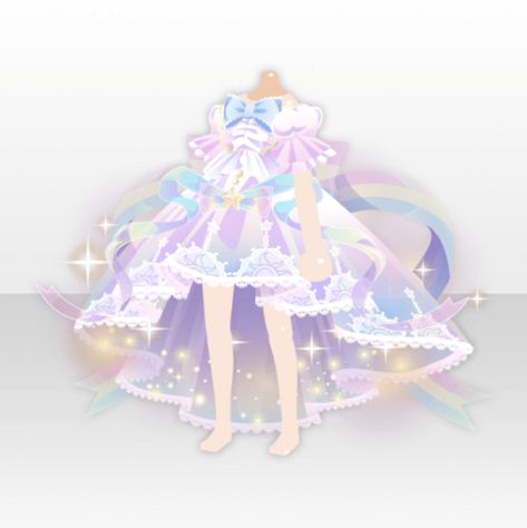 Weather World | CocoPPa Play Wiki | Fandom I Knew It, Cocoppa Play, Above The Clouds, Fantasy Clothing, Anime Outfits, The Clouds, Anime Art, Dress Outfits, Rainbow