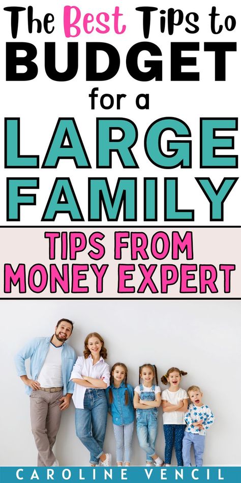 Family Budgeting, Large Family Hacks, Family Of 5 Budget, Large Family Budgeting, Feed A Family Of 6 On A Budget, Budgeting For Beginners, Budgeting For Family Of 4, Grocery Budget For Family Of 5, Sahm Budget Frugal Living