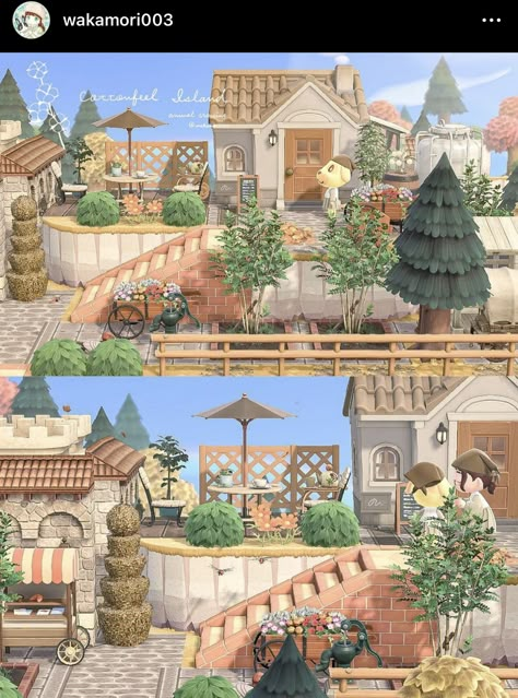 Acnh Villagers Neighborhood, Acnh Layered Neighborhood, Acnh Neighborhoods Ideas City, Acnh Tiered Neighborhood Designs, Acnh Villager Neighborhood, Tiered Neighborhood Acnh, Neighborhood Animal Crossing, Acnh Neighborhoods Ideas, Animal Crossing Neighborhood Ideas