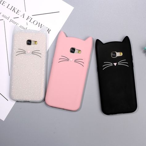 Cute 3d Cat, Mustache Cat, Phone Cases Samsung, Capas Samsung, Phone Cases For Samsung, Pet Decor, Animal Phone Cases, Cellular Phone, Samsung Galaxy Note 8