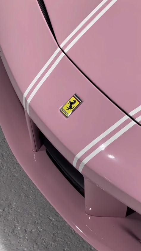 Pink Ferrari Aesthetic, Pink Ferrari, Estilo Blair Waldorf, Moodboard Fashion, F1 Wallpaper Hd, Outfits 90s, Luxe Style, Pink Posters, Ferrari Car