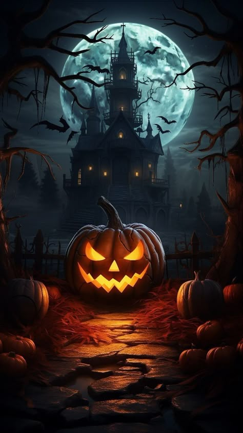 Halloween Flyer Background, Halloween Wallpaper Scary, Scary Halloween Wallpaper, Scary Pumpkin Carving Ideas, Halloween Backrounds, Scary Halloween Images, Creative Pumpkin Carving Ideas, Halloween Live Wallpaper, Lantern Wallpaper