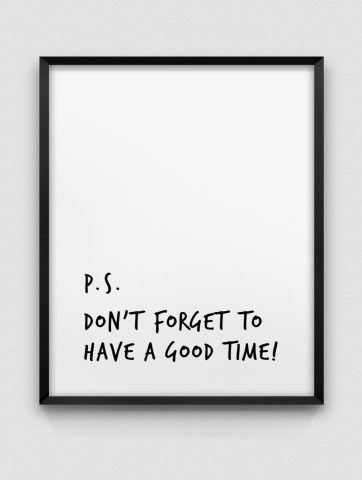 Poster Motivation, Black And White Home Decor, Black And White Home, Wall White, Poster Black And White, Decor Ikea, Motivation Poster, Geek Decor, Have A Good Time