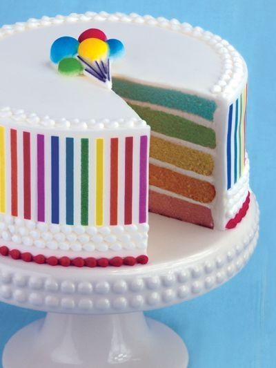 Food Decorating, Novelty Birthday Cakes, Edible Cake Decorations, Easy Cake Decorating, Rainbow Cake, Love Cake, Cake Decorating Techniques, Pretty Cakes, Creative Cakes