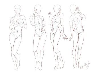 Female Drawing, Human Figure Drawing, Body Reference Drawing, Anatomy Poses, 캐릭터 드로잉, Figure Drawing Reference, Female Body, Anime Drawings Tutorials, Anatomy Art