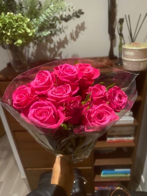 gentleman black men  flowers Hot Pink Roses Aesthetic, Dark Pink Roses Bouquet, Dark Pink Roses Aesthetic, Fushia Aesthetic, Hot Pink Roses Bouquet, Hot Pink Bouquet, Magenta Roses, Bright Pink Roses, Dark Pink Roses