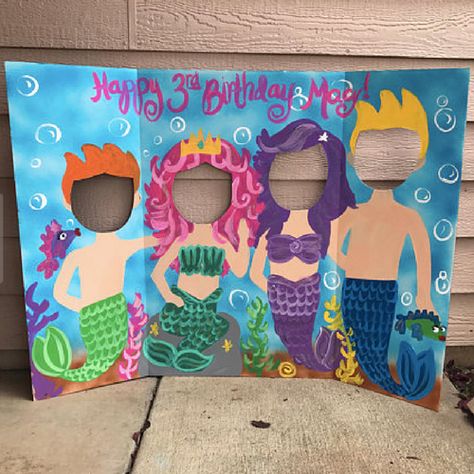 Mermaid Pirate Party, Mermaid Pool Parties, Mermaid Birthday Party Decorations, Mermaid Photos, Mermaid Theme Party, Mermaid Parties, Mermaid Theme Birthday, Mermaid Decor, Mermaid Theme