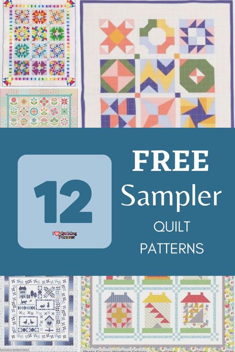 Christmas Sampler Quilts, Free Block Of The Month Quilt Patterns, Block Of The Month Quilt Patterns Free, Sampler Quilt Patterns Free, Sampler Quilt Patterns, Quilt Block Patterns Free, Sampler Quilts, Sampler Quilt, Quilt Block Pattern