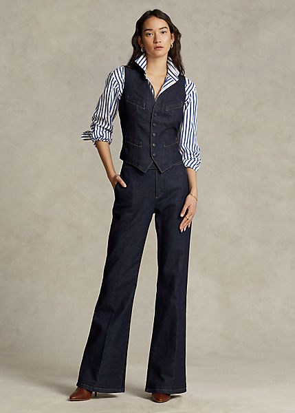 Tailored Vest Outfits, Waistcoat Women Outfit, Women Waistcoat Outfit, Vests Outfits, Waistcoat Outfit Women, Vest Outfits Aesthetic, Waistcoat Outfit, Women Waistcoat, Denim Shirt Outfit