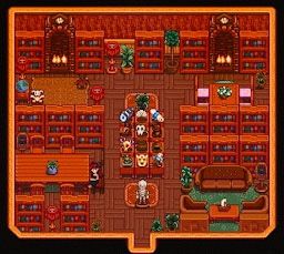 stardew valley shed design decor decorations Stardew Fair Display, Stardew Valley Library, Farm Library, Stardew Valley Expanded, Farm Shed, Mini Library, Cute Decor, Mini Farm, Shed Design