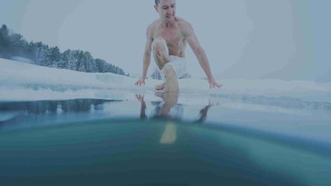 Cold Plunge Tips - How Long, Cold and Regular Should An Ice Bath Be? — My.Ritual Sleep Inertia, Contrast Therapy, Ice Mountain, Cold Dips, Cold Lake, Cold Plunge, Ice Bath, Ice Baths, Cold Shower