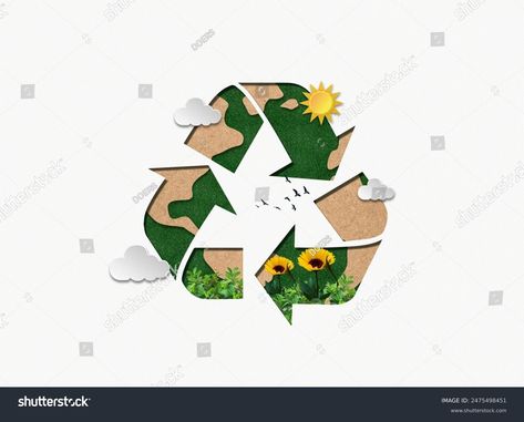 World Environment Day Concept Ecosystem Restoration Stock Photo 2475498451 | Shutterstock Ecosystem Restoration, Environment Day, World Environment Day, Schedule Design, Real Estate Flyers, Color Palette Generator, Holiday Illustrations, Collage Maker, Image House